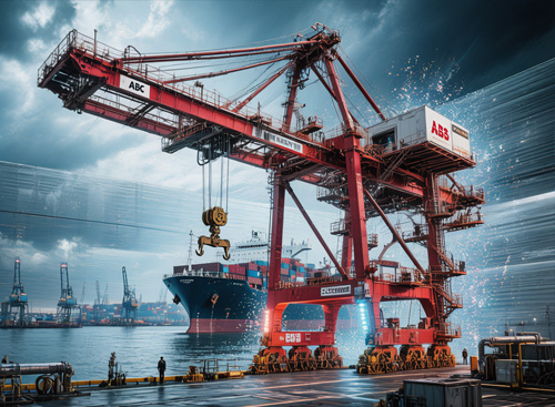 La modernización de ABB reduce el tiempo de inactividad de la grúa Enkaz II del Canal de Suez en un 70 %