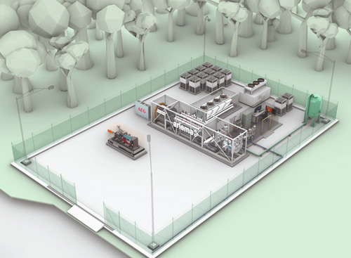 AEG Power Solutions seleccionada para alimentar el electrolizador de una planta piloto pionera de hidrógeno verde en España